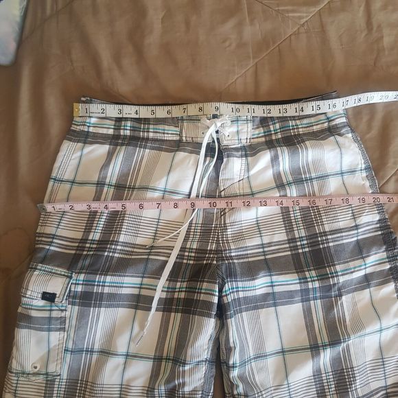 O'Neill Mens Shorts Size 34 Board  Santa Cruz Surf Logo Swim Cargo Beach Surfing - Picture 11 of 14